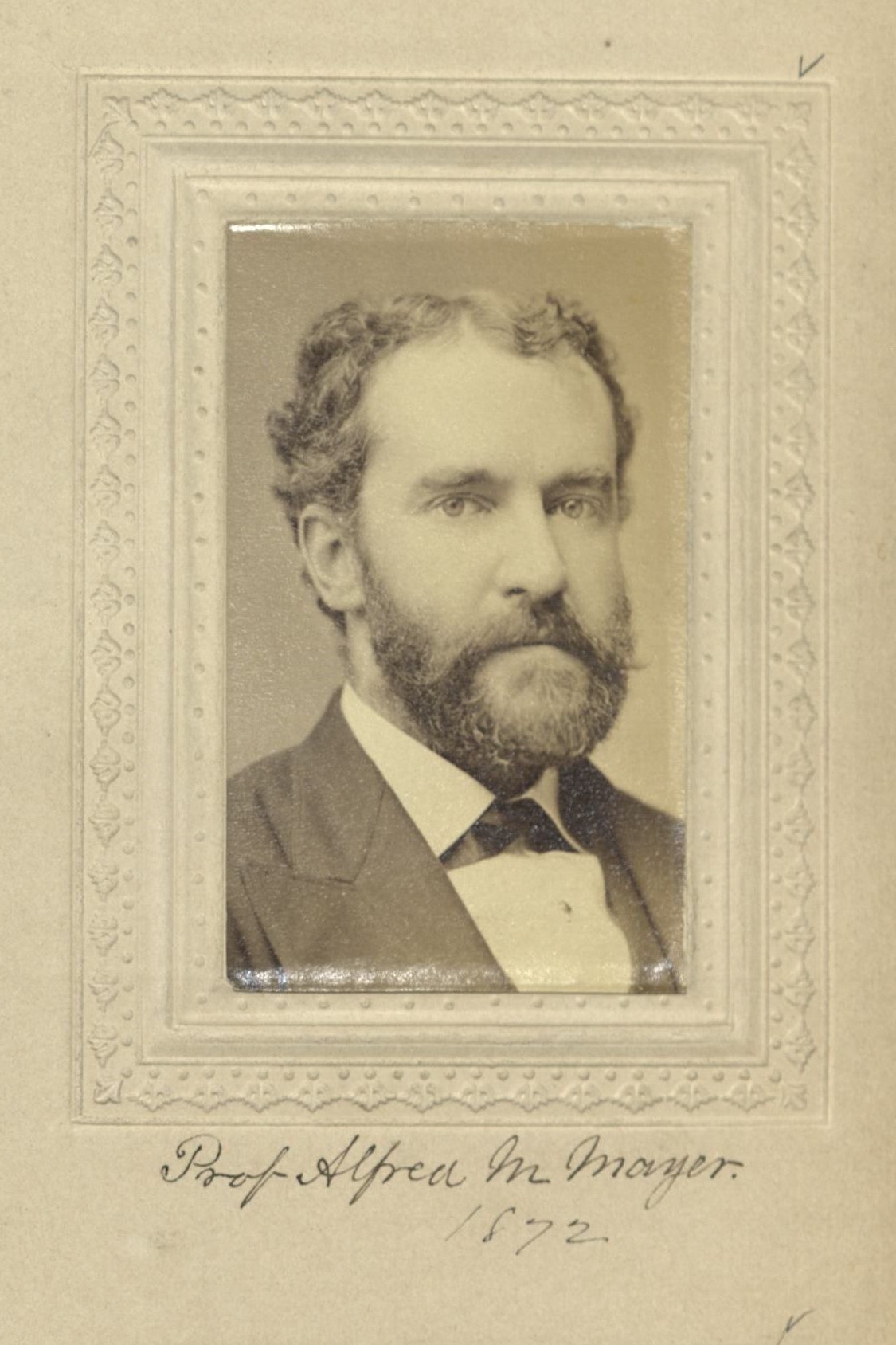 Member portrait of Alfred Marshall Mayer